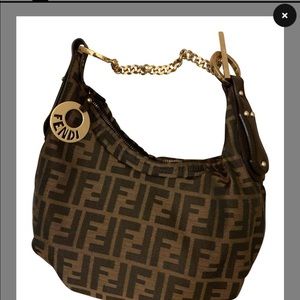 Fendi Zucca shoulder bag